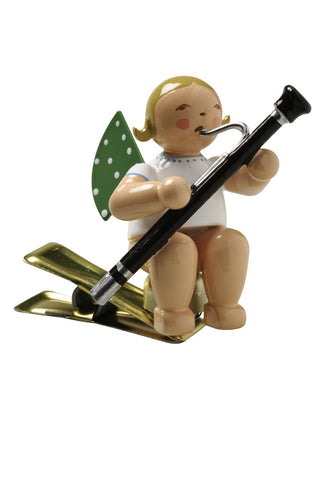 Clip-on Angel with a Bassoon