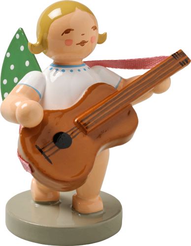 Angel Orchestra Musician with Guitar