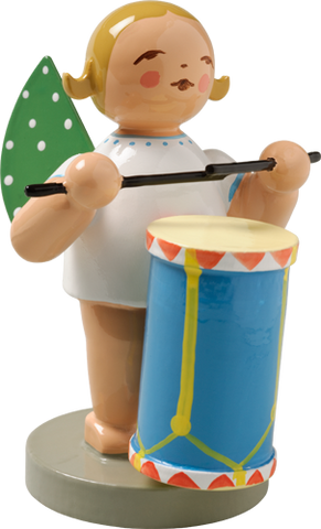 Angel Orchestra Musician with Military Drum