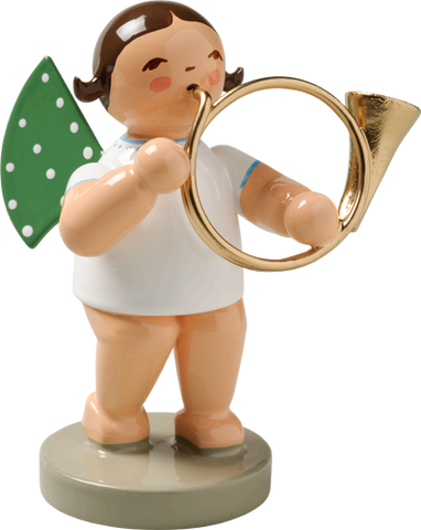 Angel Orchestra Musician with Bass Horn