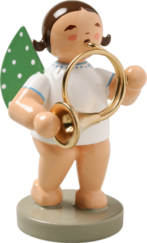 Angel Musician with Orchestra Horn