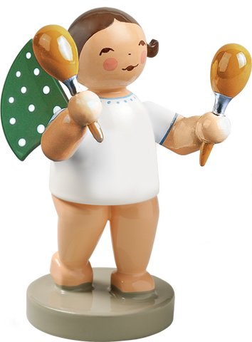 Angel Orchestra Musician with Maracas