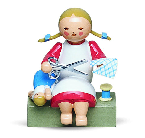 Girl with Scissors / Retired 2025