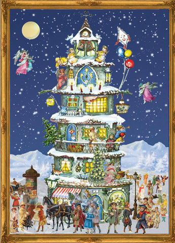 Victorian Tower - Advent Calendar GREETING CARD