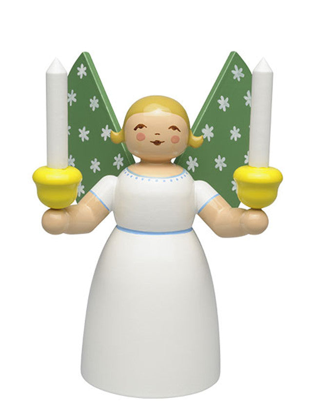 Angel Holding Candles - 2.25" Tall / New 2025 / PRE-ORDER NOW FOR EARLY SEPTEMBER 2025 DELIVERY