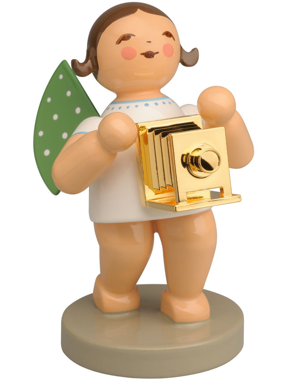 Grünhainichen Gold Edition Angel / The Chronicler with Camera with Chip-Board Box/ No. 19 / PREORDER NOW FOR LATE JULY DELIVERY