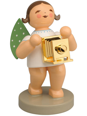 Grünhainichen Gold Edition Angel / The Chronicler with Camera with Chip-Board Box/ No. 19 / PREORDER NOW FOR LATE JULY DELIVERY