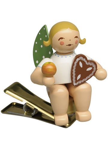 Clip-on Angel with Gingerbread / COMING AUGUST 2025