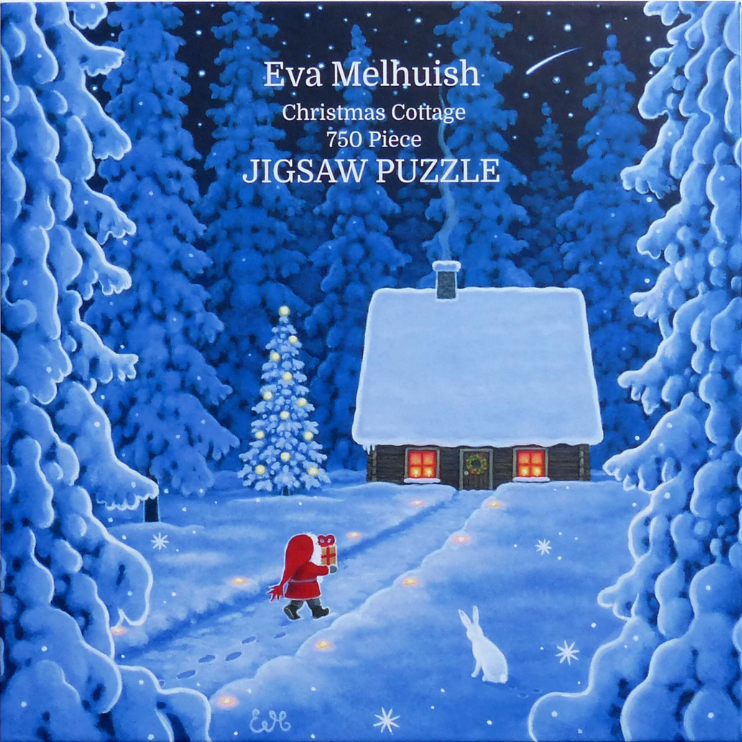 Eva Meluish 750 piece Jigsaw Puzzle / Christmas Cottage