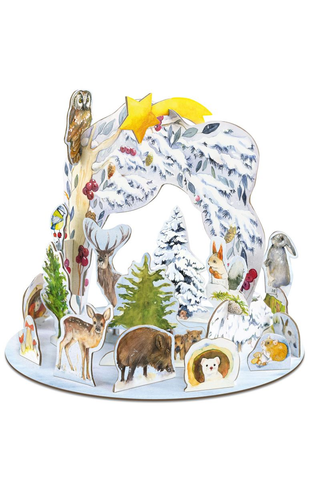 3D Winter Animals Advent Calendar