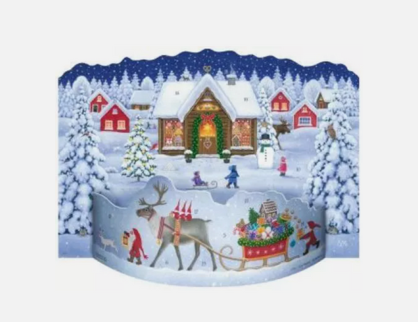 3-D Tomtes Bakery Advent Calendar by Eva Melhuish