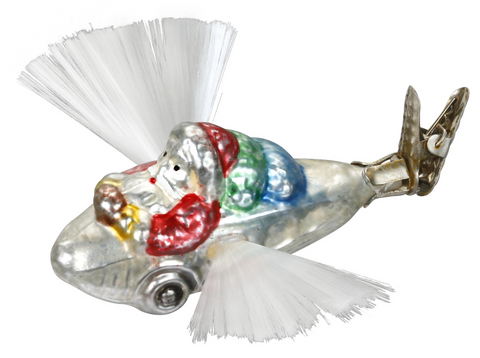 Gifts Delivery / Santa / Spun Glass Wings / SALE Save 25%