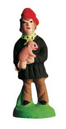 Man with a Pig - Homme au cochon - Size #1 / Cricket