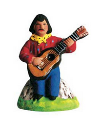 Gypsy with Guitar - Gitan à la guitare - Size #1 / Cricket