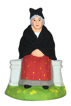 Old Woman from Arles on a Bench - Vielle Arlésienne - Size #2 / Elite