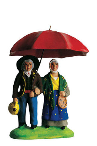 Couple under Umbrella  - Couple Sous le Parapluie - Size #2 / Elite
