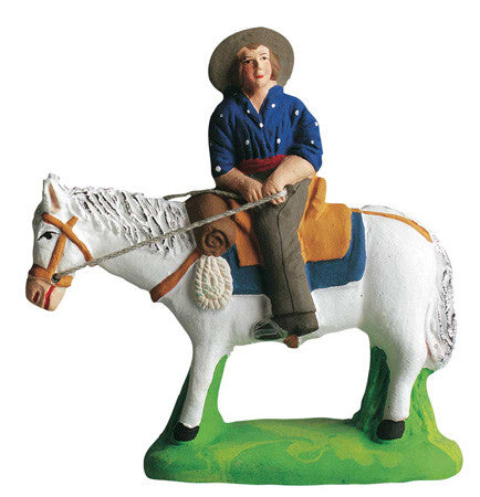Cowherd on Horse - Gardian à cheval - Size #2 / Elite