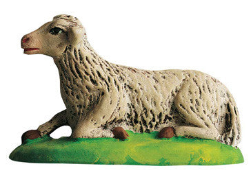 Lying sheep - Mouton couché - Size #3 / Grande
