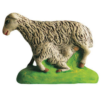 Ewe with Lamb - Brebis à l'agneau - Size #3 / Grande