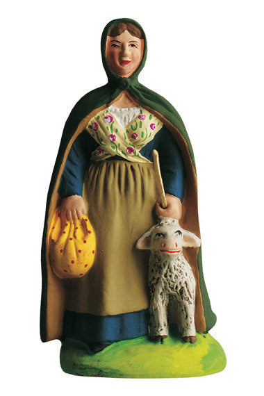 Shepherdess with Cape - Bergère à la cape - Size #3 / Grande