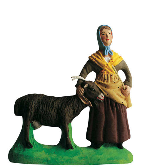 Woman with a Goat - Femme a la chèvre - Size #3 / Grande