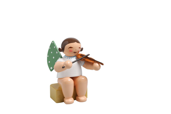 Small Grünhainichen Angel with a Violin