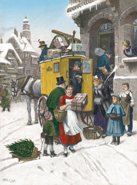 Christmas Mail / Weihnachtspost Advent Calendar