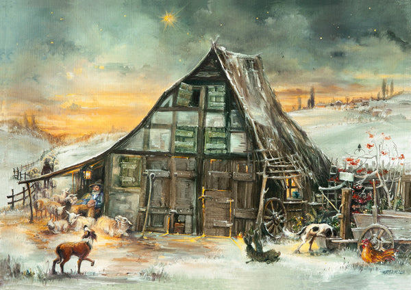Holy Night / Heilige Nacht - Nativity Scene Advent Calendar