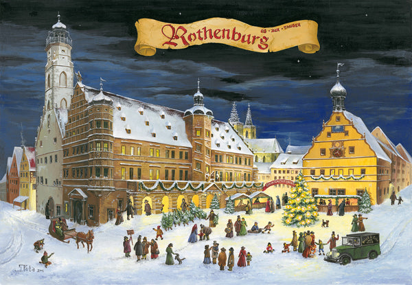 Rothenburg ob der Tauber Advent Calendar