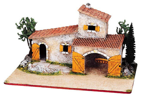 Provencal Farmhouse / Stable with Trees - Mas Provençale No. 2 - Size #2 / Elite - SPECIAL ORDER ONLY