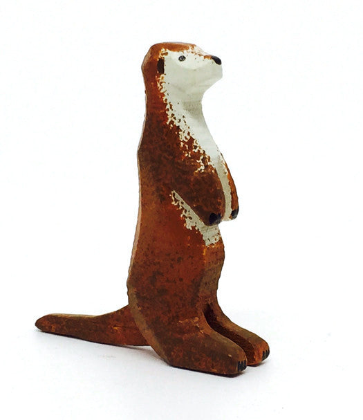 Otter, hand-carved - 1-5/8" / Size Large