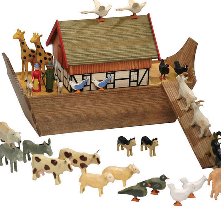 Noah's Ark with Animals / Size Small