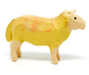 Ewe (Female Sheep), hand-carved - 1" / Size Small