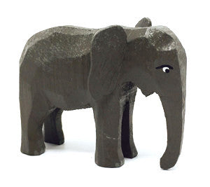 Elephant (Female), hand-carved - 2" / Size Small