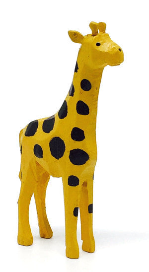 Giraffe, hand-carved - 2-5/8" / Size Small
