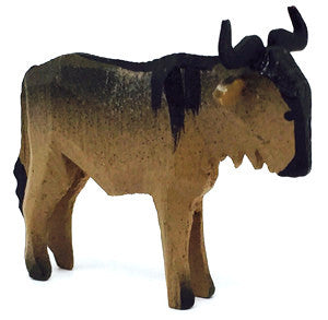 Gnu, hand-carved - 1-3/8" / Size Small