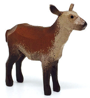Red Deer (Female), hand-carved - 1-7/8" / Size Small