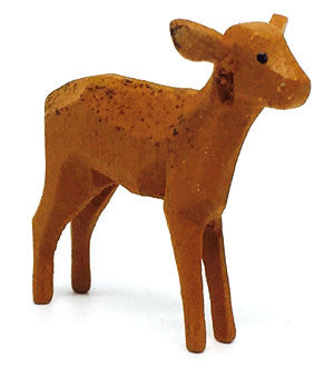 Roe Deer (Female), hand-carved - 1-1/2" / Size Small