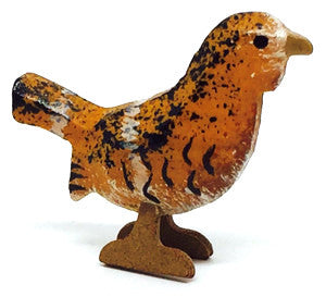 Partridge (Female), hand-carved - 1-1/8" / Size Small