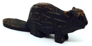 Beaver, hand-carved - 5/8" / Size Small