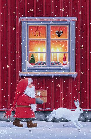 Christmas Delivery Advent Calendar GREETING CARD / Eva Melhuish