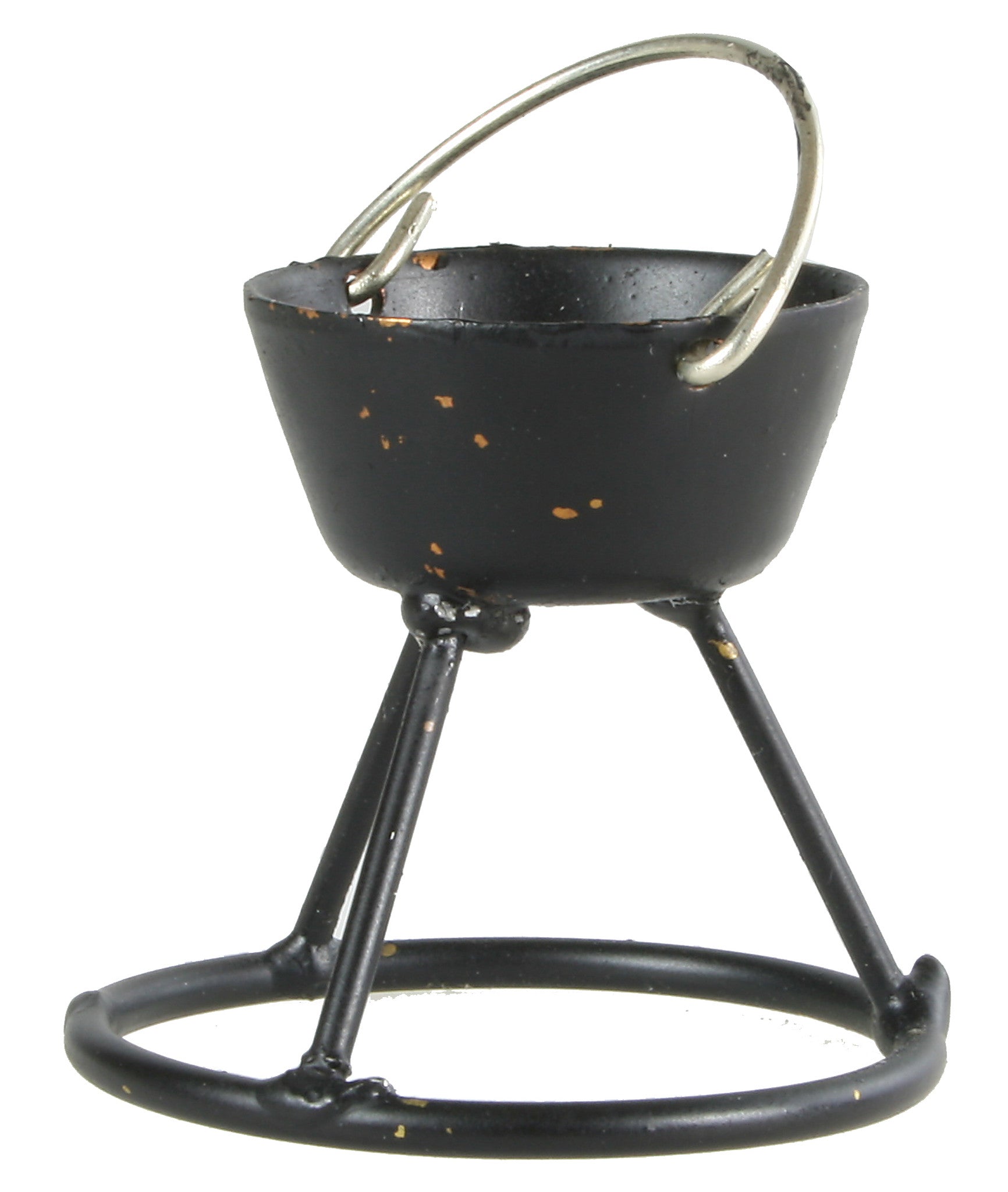 Open Fire Cooking Pot on stand - 1-1/2" tall