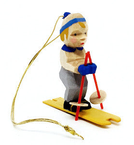 Skier - Ornament