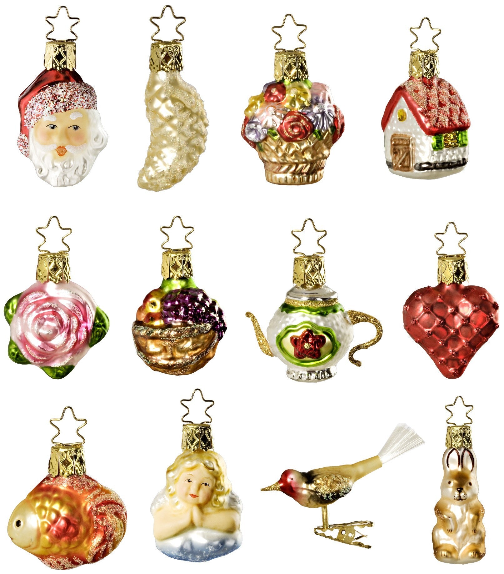 Bridal Collection - Miniature Size - 12 Ornaments - Presentation Box