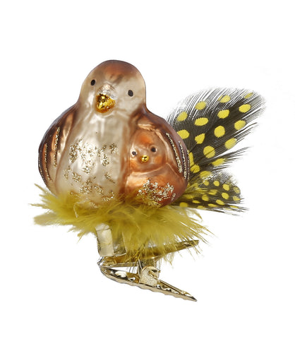 Hetty - Bird on her Nest with Chick