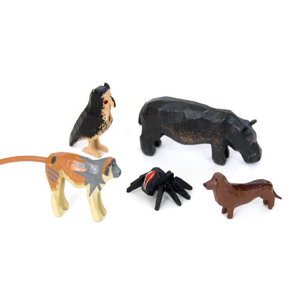 Noah's Ark Animals - 6 Pairs Assortment #1 / Size Small