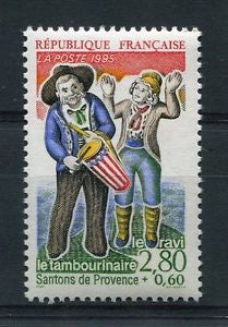 Santons de Provence Postage Stamps - Set of 6