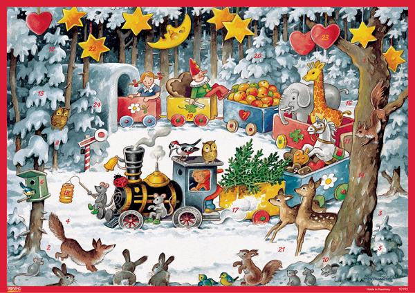 Christmas Train - Advent Calendar