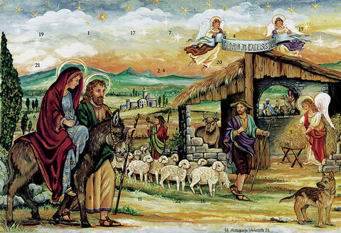 Nativity Scene - Advent Calendar