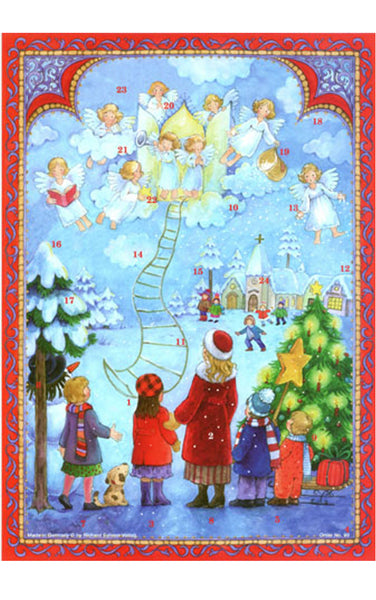 Ladder to Heaven - Advent Calendar GREETING CARD